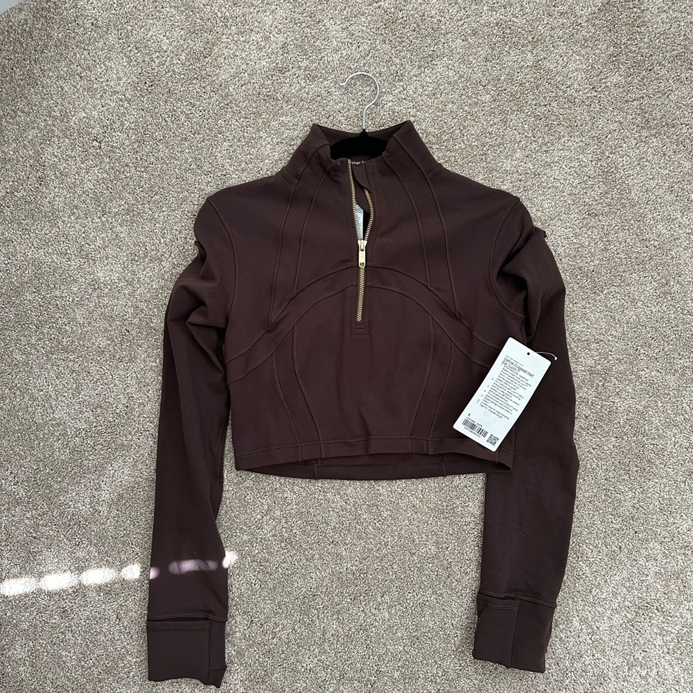 Define Cropped Half Zip *Luon